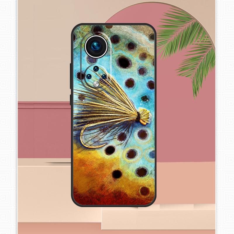 

Rainbow Trout Fishing Skin Case For Honor Magic 5 6 7 8 Pro Honor 400 Lite 200 X9c X9b X9a X8b X8a X8c 50 70 90 Cover Honor 200 Pro