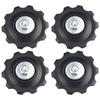 4Pcs 10T Bearing MTB Bicycle Rear Guide Wheel Road Bike -Jockey Rear Derailleur Pulley Roller For Bicycle Derailleur Repair Kit