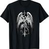 God'S Angel Gabriel Archangel With Sword Cross And Wings T Shirt