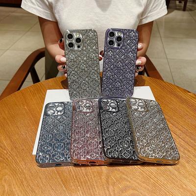 Applicable To iPhone15promax Creative Flower Thousand Diamonds Mobile Phone Case Apple 14 Luxury Glitter 13 Diamond 12 Soft Case