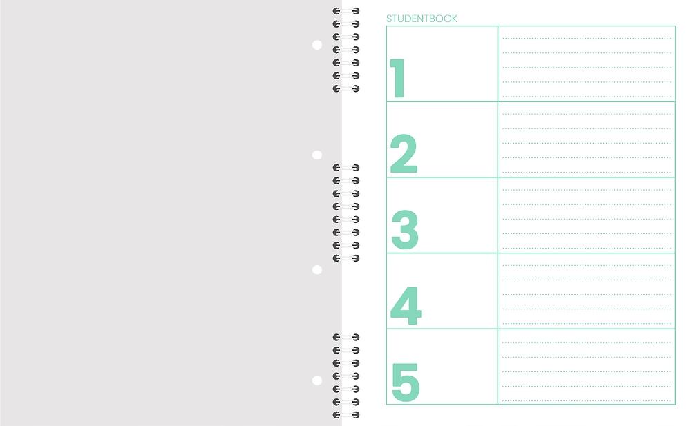 KOŁOZESZYT B5/100K KRATKA TOP 400179521  A'5