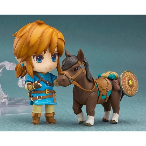 GOOD SMILE COMPANY Nendoroid The Legend of Zelda: Breath of the Wild Link Breath of the Wild Ver. DX Edition Non-Scale Plastic Painted Articulated Fig