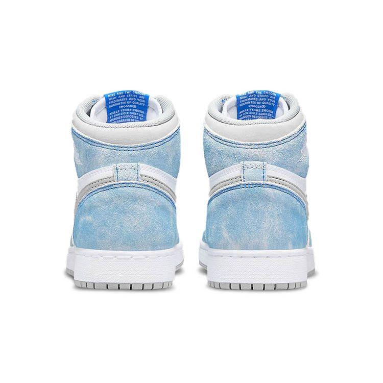 Air Jordan 1 Retro High OG GS Hyper Royal Kids Sneakers Blue Light-Smoke-Grey White 575441-402