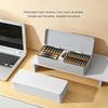 Battery Storage Box With Battery Tester Large Capacity Pp Material Anti-Fall Wear-Resistant Data Cable Organizer Case