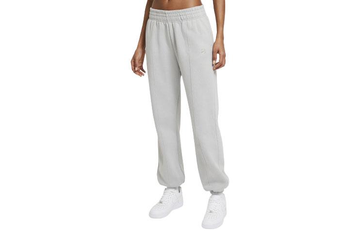 Nike Knitted Sweatpants Women s Gray Moderate Sweatpants DD9687-077 M