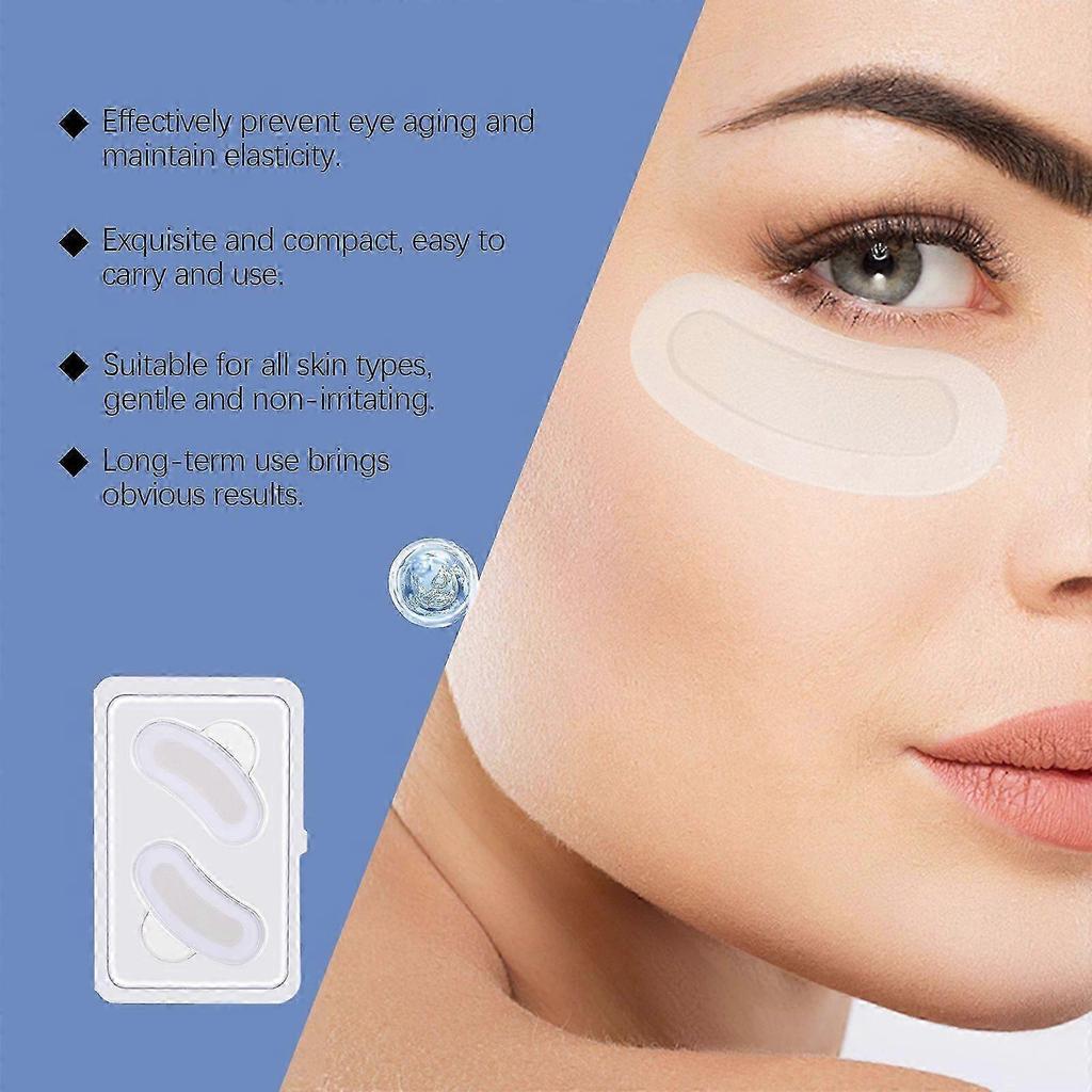 Anti-wrinkle Eye Patches, Hyaluronic Acid Patches for Under Eyes, Moisturizing Essence Eye Patches for Hydration & Soothing