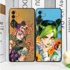JoJo Adventure Jolyne Cujoh Soft Phone Case for Samsung A17 A37 A57 A16 A26 A36 A56 A15 A25 A35 A55 A14 A24 A34 A54 A13 A23 A33