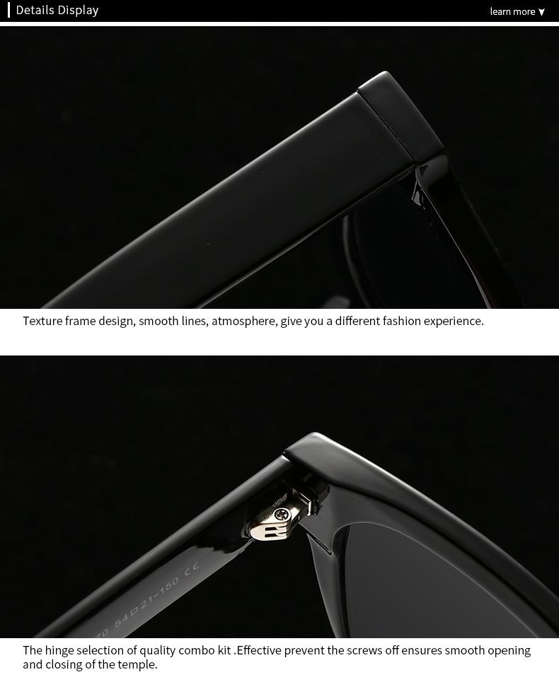 European And American  Trendy Street Style Retro Artistic Acrylic Insert Sunglasses Modern Charm Ins Sunglasses 28070