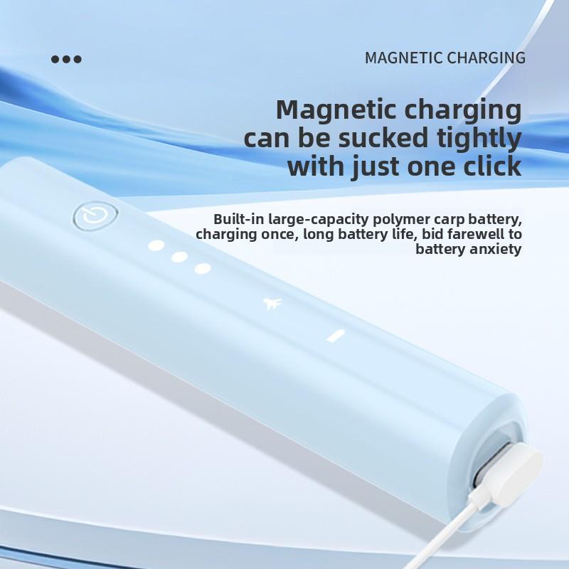 New Electric Toothbrush Adult Bright White Automatic Charging Waterproof Sonic Soft Bristle Brush Children's Men's and Women's Couple Set