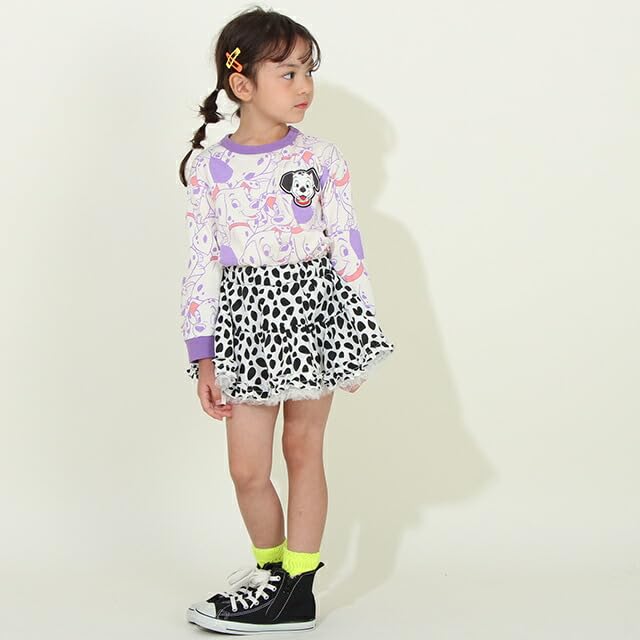 BABYDOLL Print Voluminous Skirt 7918K 130cm Brown All-Over