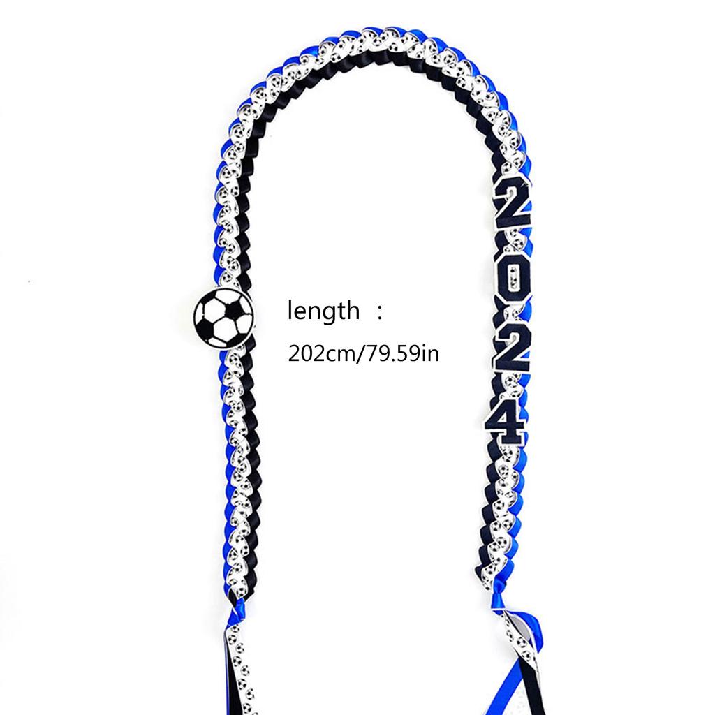 Elegant Money Holder Personalized Ribbon Leis Necklace Graduation Braided Rope Gift for School and College Graduates