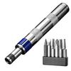 1Set 6 In 1 Impact Screwdriver Kit - 1/4-inch Impact Drive Rusted Stuck Broken Fasteners Remover Tool for DIY Repair Automotive