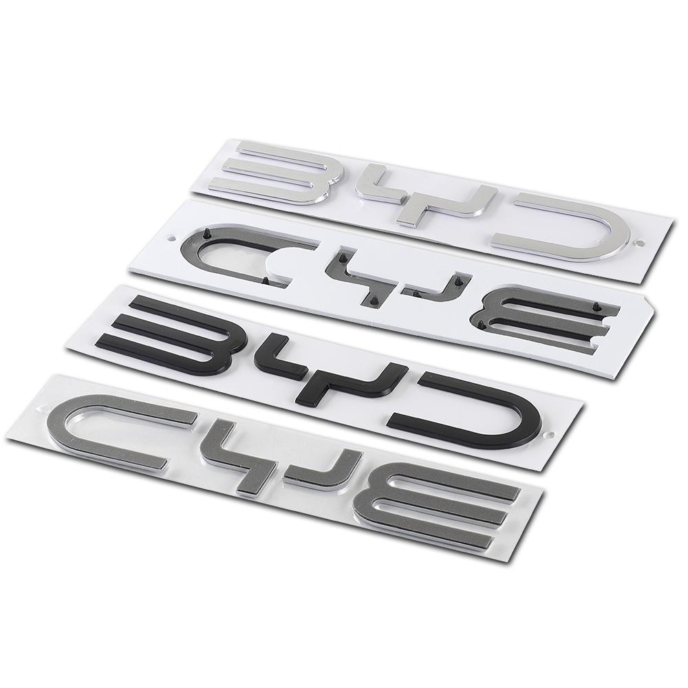 Car Front Hood Bonnet Rear Trunk Emblem Cover Sticker Auto Styling For BYD Atto Yuan Plus Song Plus Seal Seagull Dolphin Sealion
