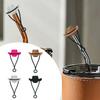 4 Pieces Cowgirl Hat Straw Ornament Cowboy Hat Straw Caps Decorations Straw