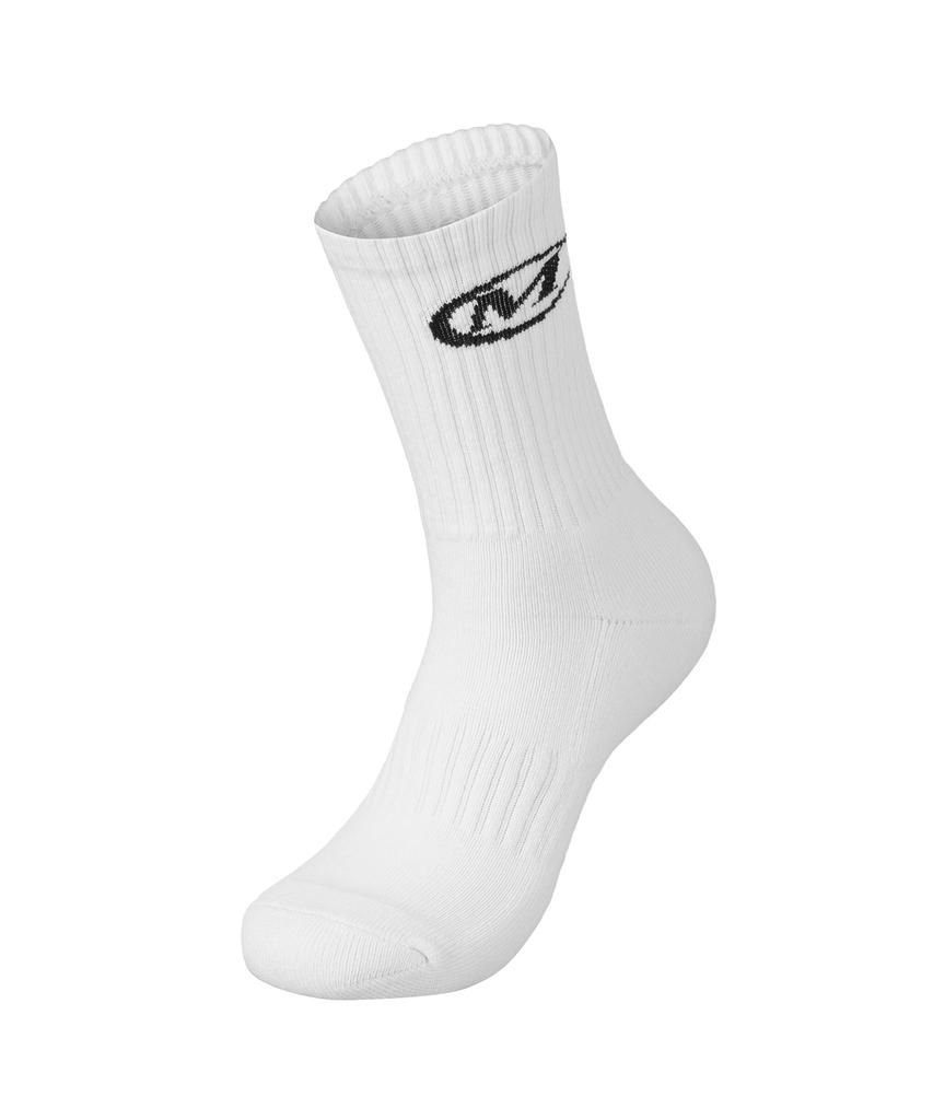 Mihag [3Pack] Symbol Logo Socks (White)