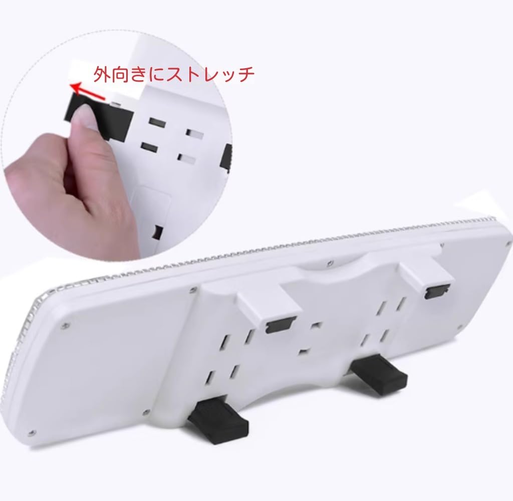 Zifizo Mirror, Rear View Mirror, Rearview Mirror, Glitter Type, Car Easy Installation, Dress Up,