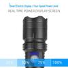 USB Rechargeable Waterproof LED Zoom Flashlight