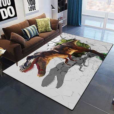 Covor antiderapant cu dinozauri 3D Decor covor pentru camerele băieților decor covoraș de baie Picnic yoga covor de bucătărie covoare pentru sufragerie