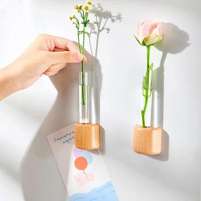 Magnetický květináč pro dekoraci lednice, víceúčelová rozkošná nádoba na květiny pro pracovnu, obývací pokoj