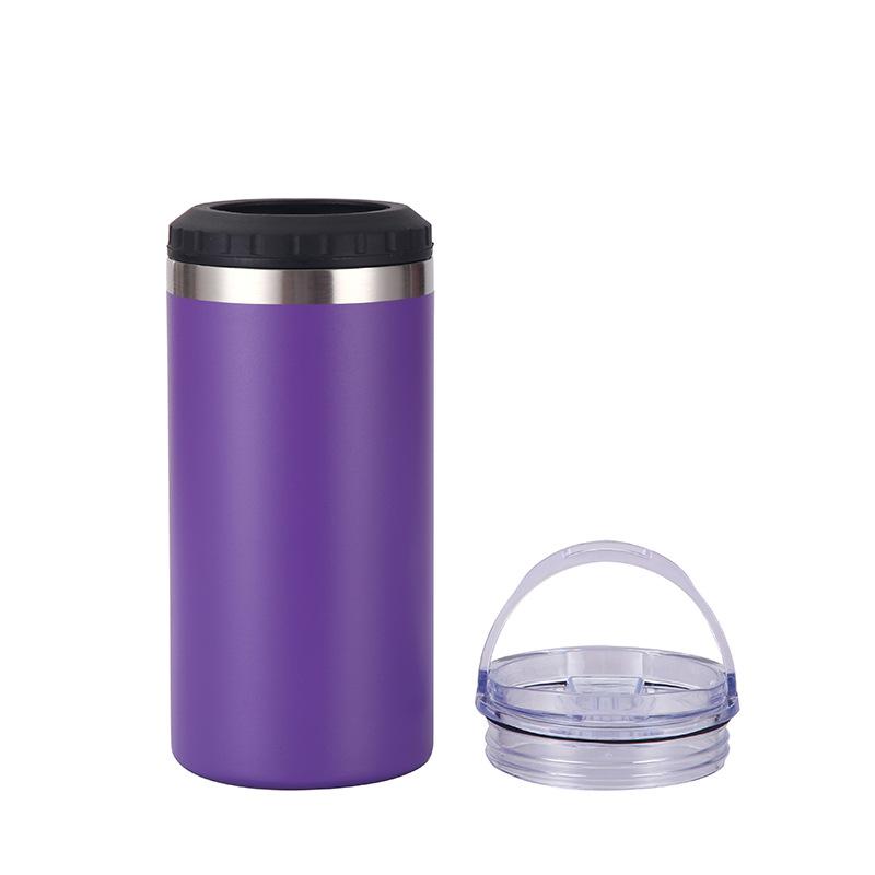 Cold Cola Can Double Cover Water Cup Car Straight Cup Multi-functional Portable Beer Cup
