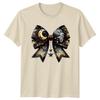 Ornate Bow Gothic Fantasy Halloween Mens Womens Graphic Tee Dark Style
