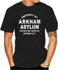 Arkham Asylum for Criminally Insane Tv Mens T Shirt Black