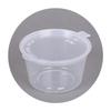2oz Hong Kong Style Rectangular Chili Oil Slime Sauce Cup - Disposable Seasoning Dish