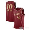 Cleveland Cavaliers Basketball Jersey Men Women Custom Stitched NBA Fan Wear Short Sleeve Cotton V-Neck Sportswear