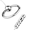 Men's Prostate Beads Massager Stainless Steel Anal Plug Metal Hollow Sex Toys Masturbator BDSM