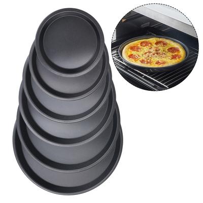 Pizzateller Pizzableche 5-10 Zoll Backwerkzeug Geschirrtablett