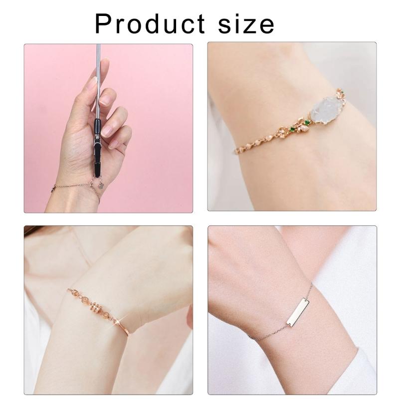 Praktisches Schmuckeinhängewerkzeug Multifunktionaler Armbandhelfer Schmuckverschlussbefestiger für einfache Anwendung