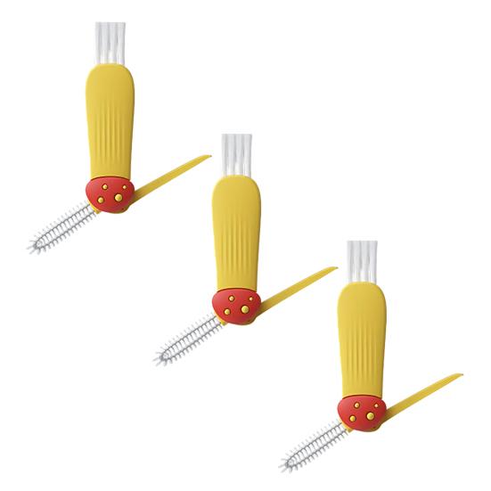 

Набор щеток для чистки крышек стаканов 3 в 1 Мягкие Жесткие