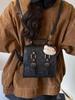 Cartoon Double Shoulder Bag With Pu Material For Daily Use