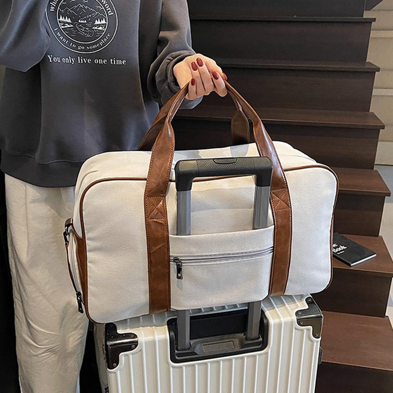 Sac d'épaule de Gym Fitness Sec Humide Yoga Natation Sports Extérieur Sac à main Grand Voyage Courte Distance Bandoulière Voyage Sacs en Toile