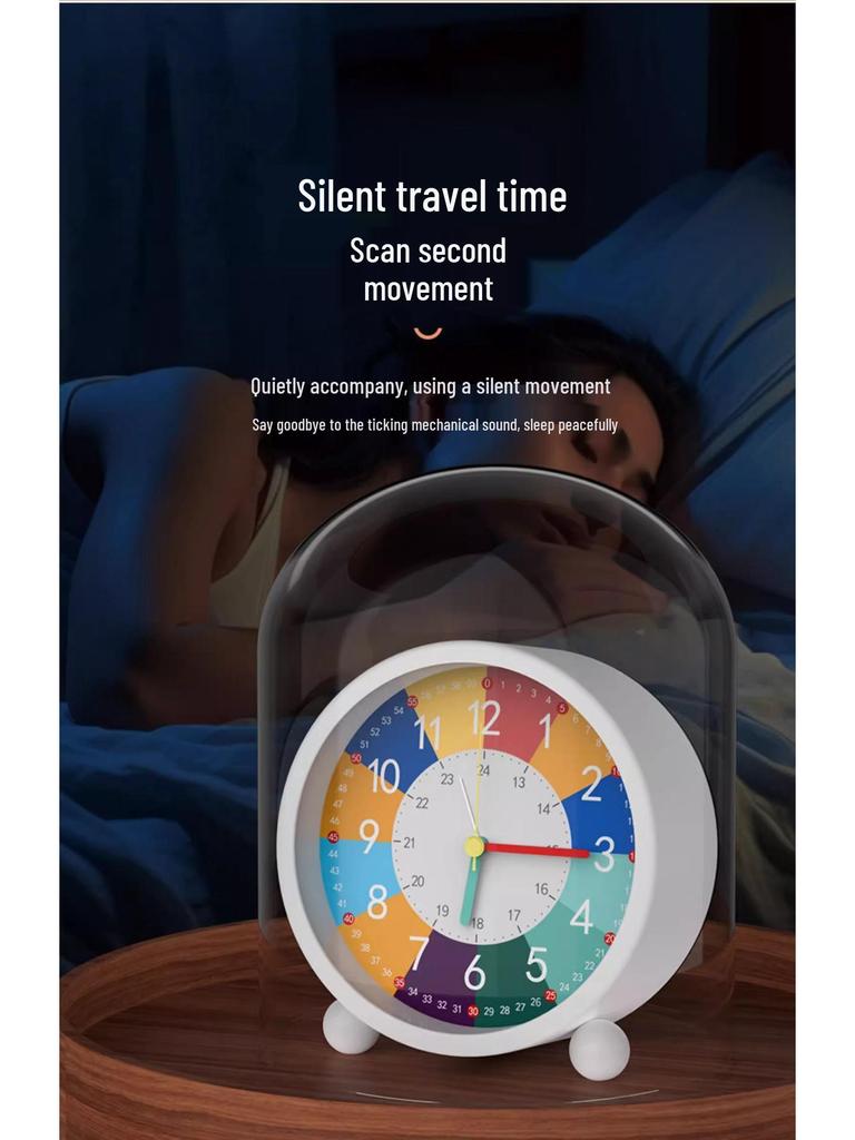 2024 Student Wake-Up Alarm Clock for Kids - Strong Alarm for Boys & Girls