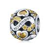 Bamoer 925 Sterling Silver Multi-color Zircon Infinite Love Birthstone Bead Charm for Original Bracelet Bangle Women Jewelry