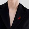 Little Pepper Brooch, Small Corsage, Anti-glare Buckle Pin, Versatile Cardigan with Accessories