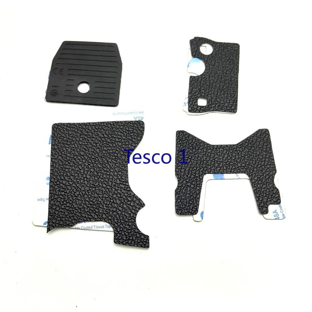 New for Nikon DF Body Grip Side Front Bottom Leather Skin Rubber Cover Shell with Adhesive Tape Digital Camera Replacement Part