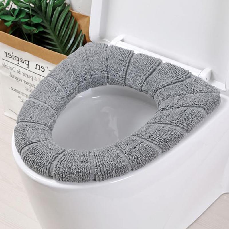 Buy Removable Cushioned Toilet Seat Cover Pads Thicker Warmer