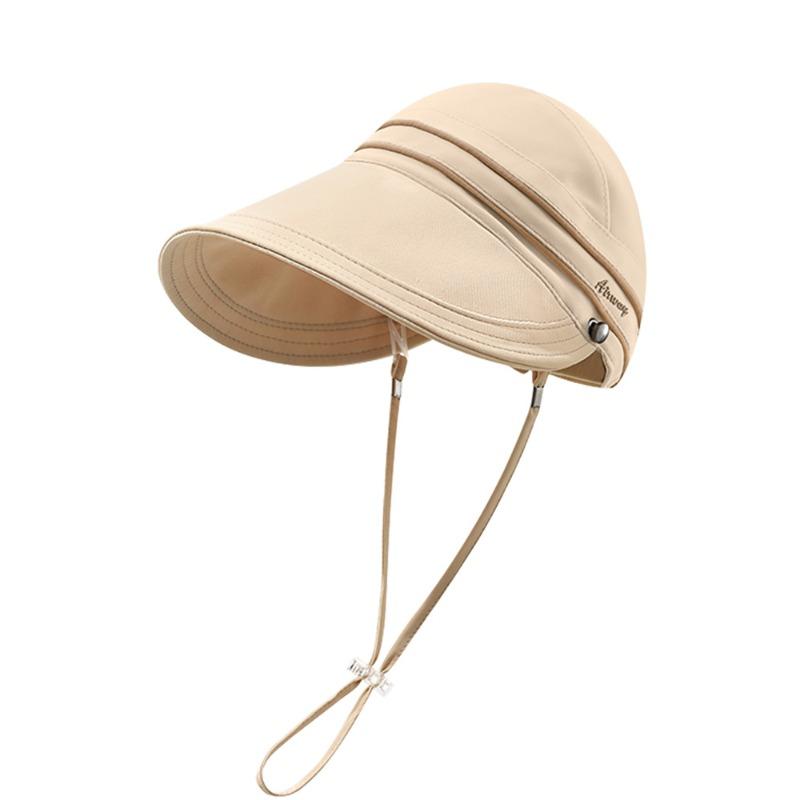 Summer Children's Empty Top Hat Breathable Sun Hat Baby Girl Sun Protection Hat with Windbreak Rope Children's Hat Sun Hat Hat
