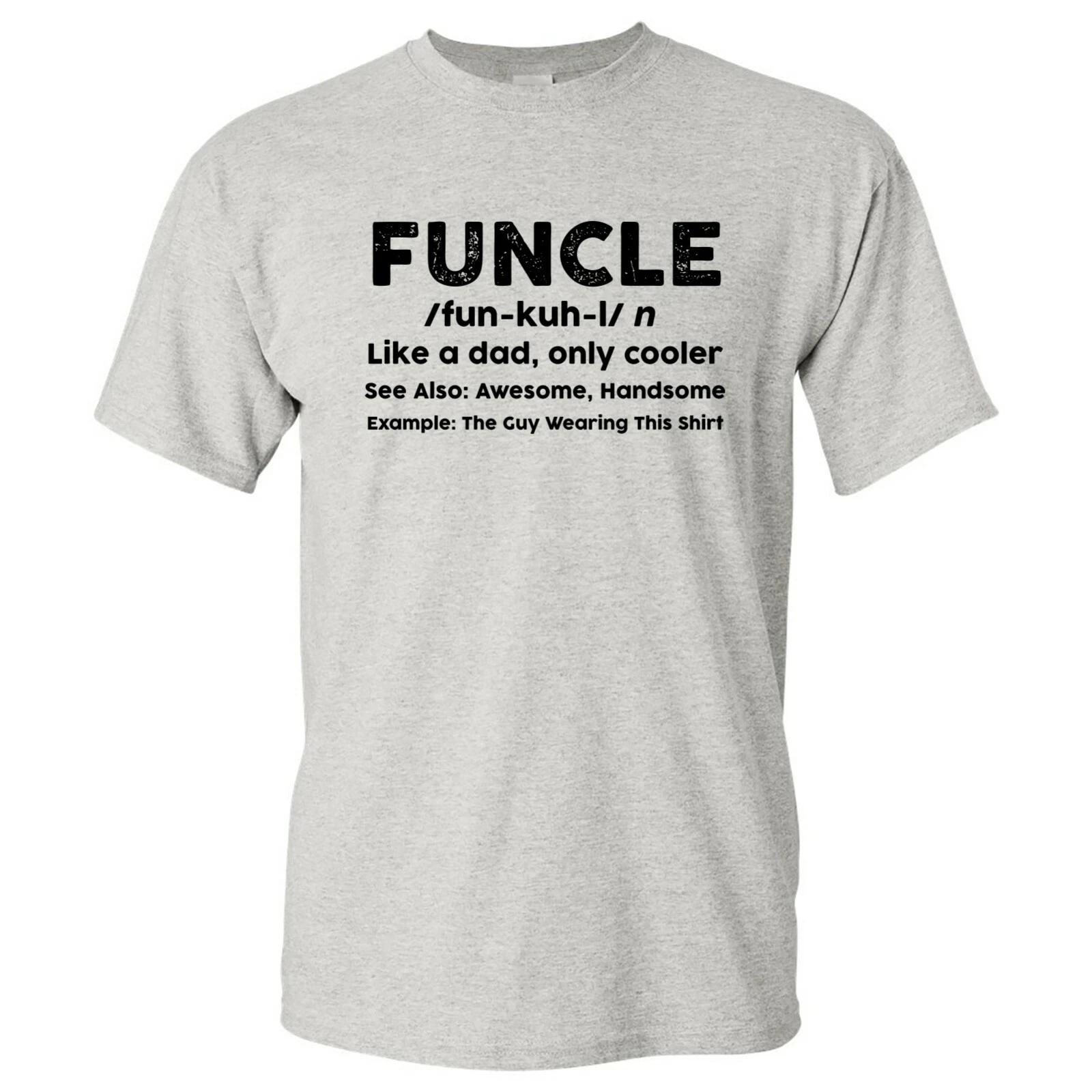 Funcle - Funny Favorite Fun Awesome Uncle Family T Shirt M