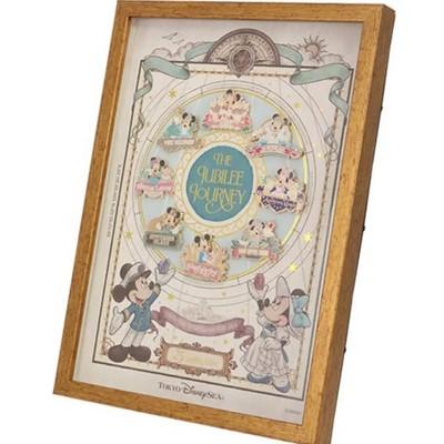 Tokyo Disney Sea 25th Anniversary Mickey Jubilee Journey Pin Badge Set 8 FS