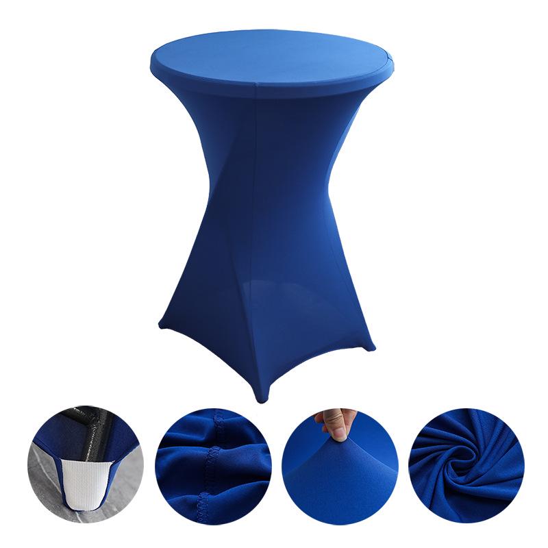 Copritavolo Elastico Universale di Alta Gamma in Spandex per Matrimoni e Banchetti