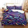 Set Biancheria da Letto di Lusso Con Copripiumino Letto Colorato Gradiente Pattern Per Arte Astratta Etnica Moda Poliestere Queen King Full Size