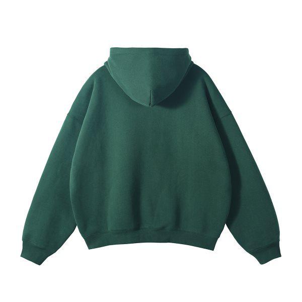 European & American Trendy Oversized Fleece-Lined Hooded Sweatshirt - Autumn/Winter Collection