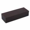 2PCS Ebony Wood Blocks 12x4x2.5cm Lumber Blanks for Carving Turning Musical Instrument Handles