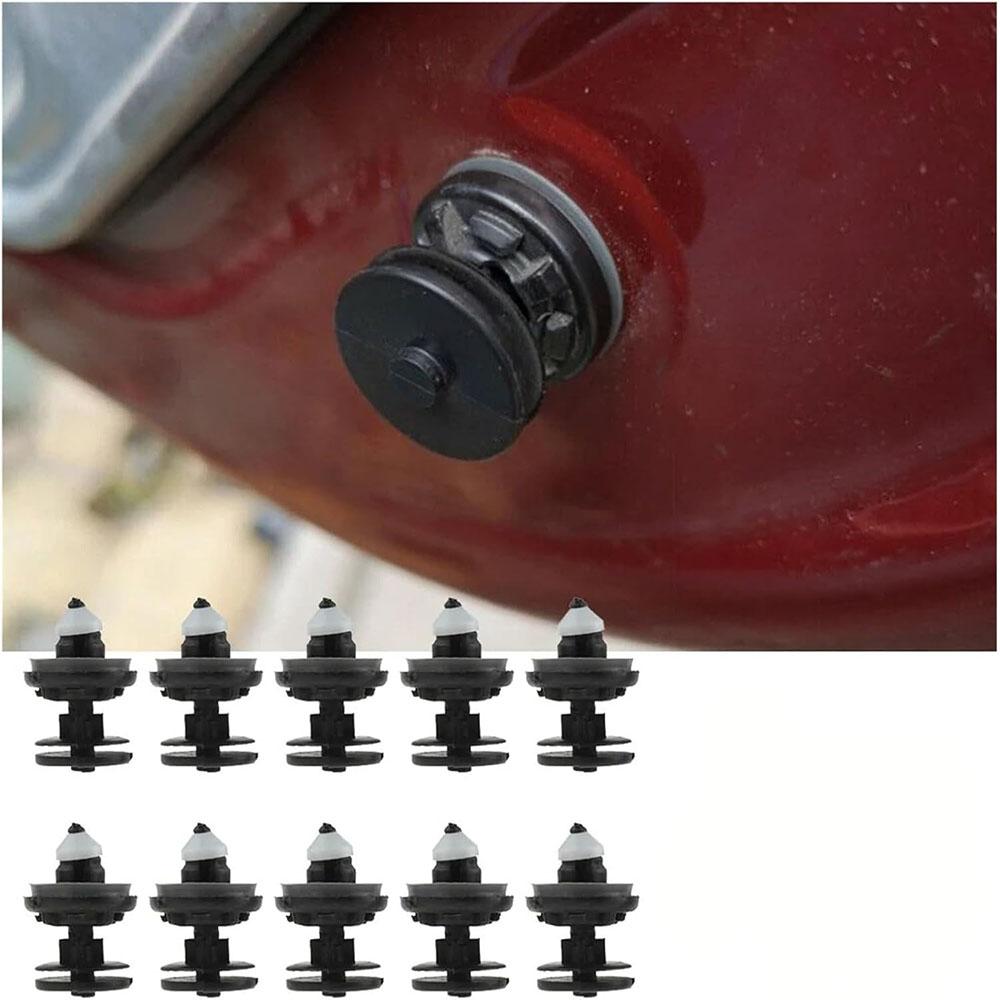 10Pcs Door Trim Panel Clips Fastener Fixing Rivet For Ford C-MAX Focus II Kuga I