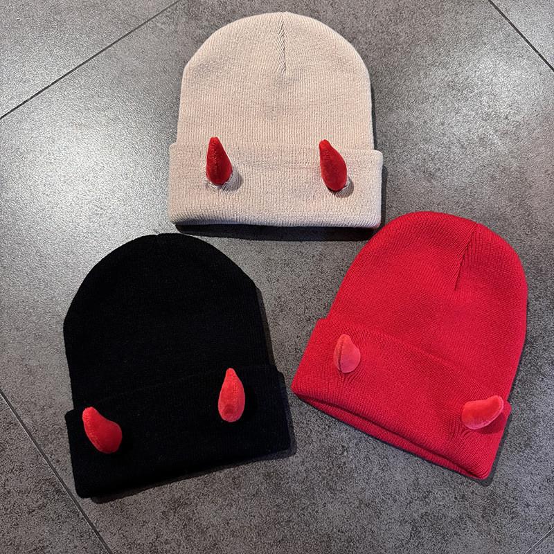 Knit Hat For Men Women With Acrylic Material And High Top Design For Cold Seasons