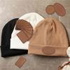 ABFS 180 Pcs Leatherette Blank Hat Patches Iron On Leatherette Patch Rustic Faux Leather Patches For Jacket Backpack