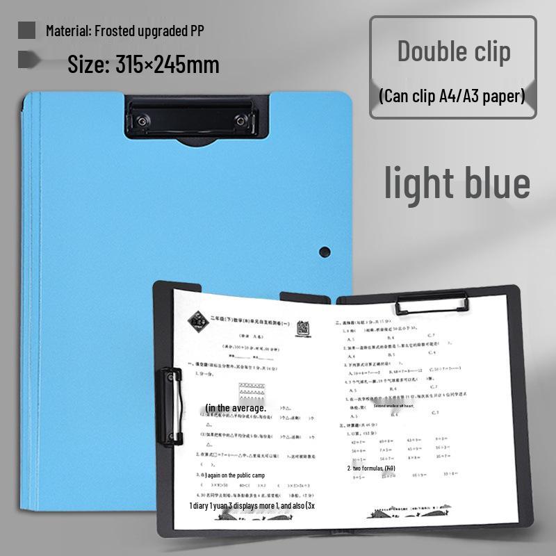 A4 Multifunctional Clipboard and Writing Pad for Meetings and Office Supplies